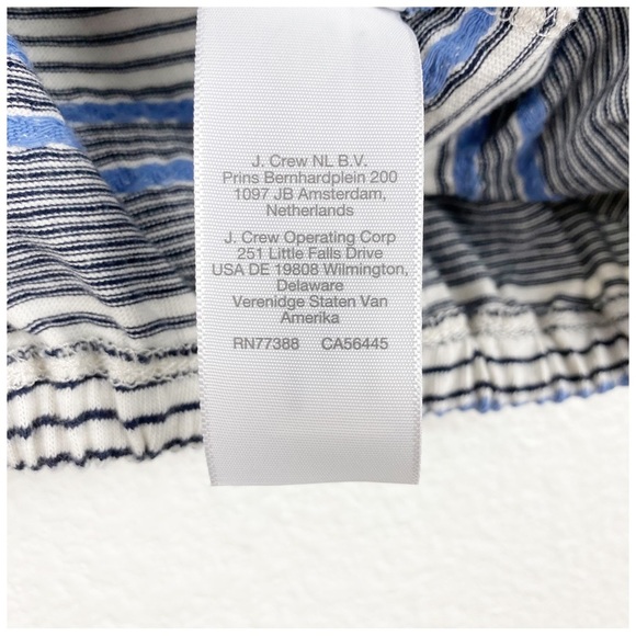 NWT Madewell Jacquard Keyhole Crop Top‎ in Stripe Size Small - Picture 12 of 13